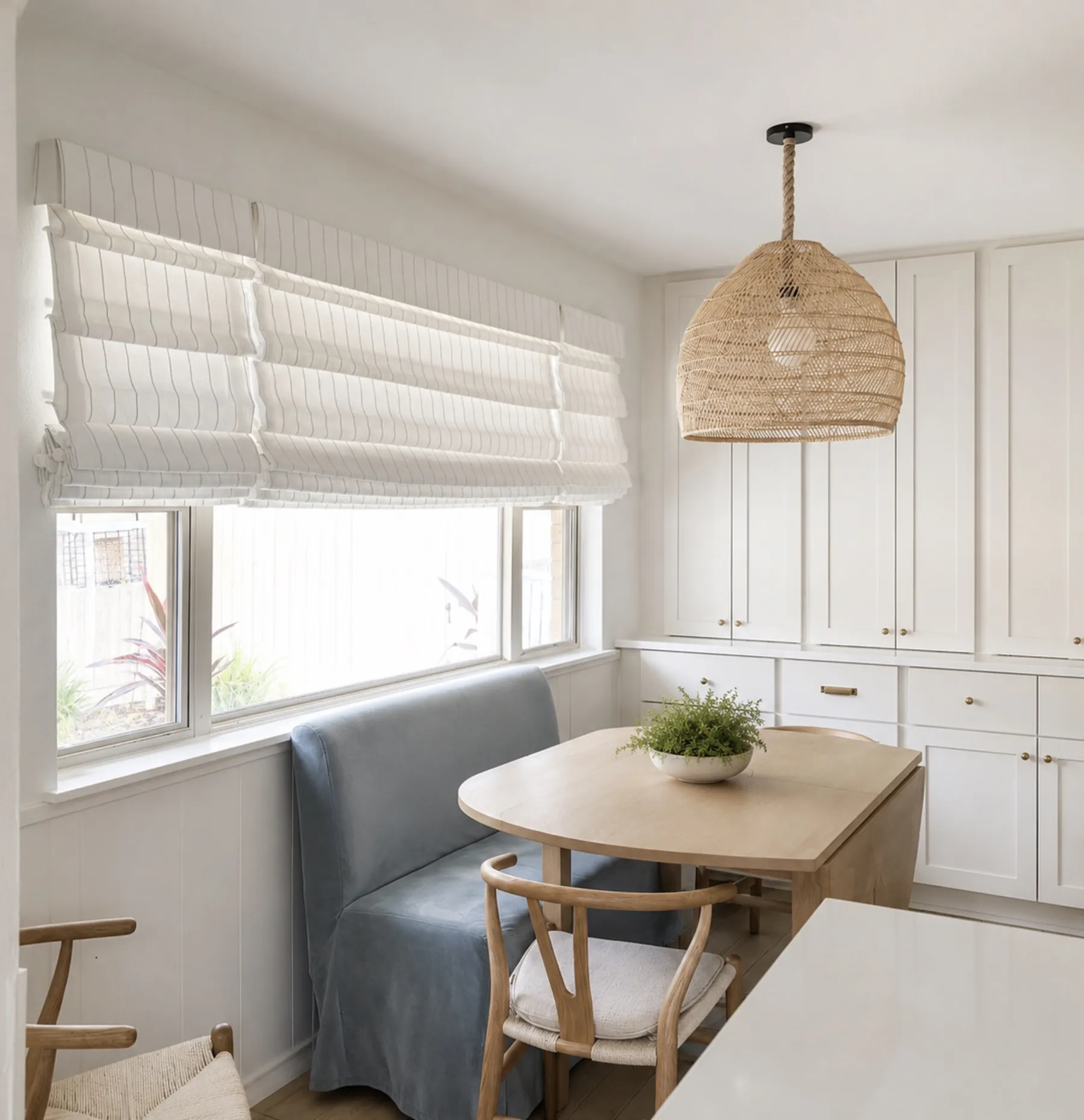 Cordless Roman shades: how they work, what they cost and where they fit